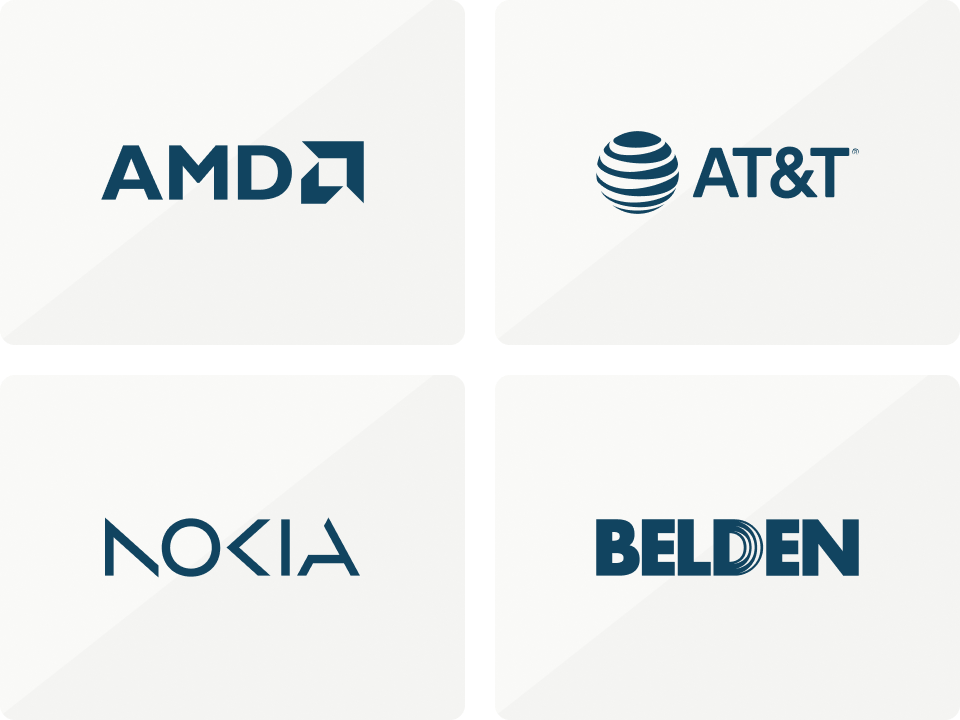 AMD, AT&T, Nokia, and Belden