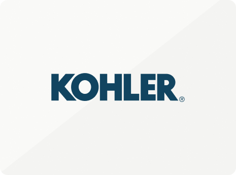 Kohler logo.