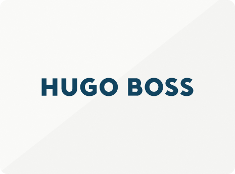 Hugo Boss logo.